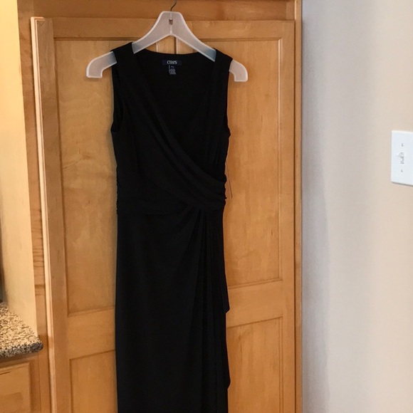 Chaps Dresses & Skirts - NWT CHAPS long sleeveless wrap-like dress - size 6P